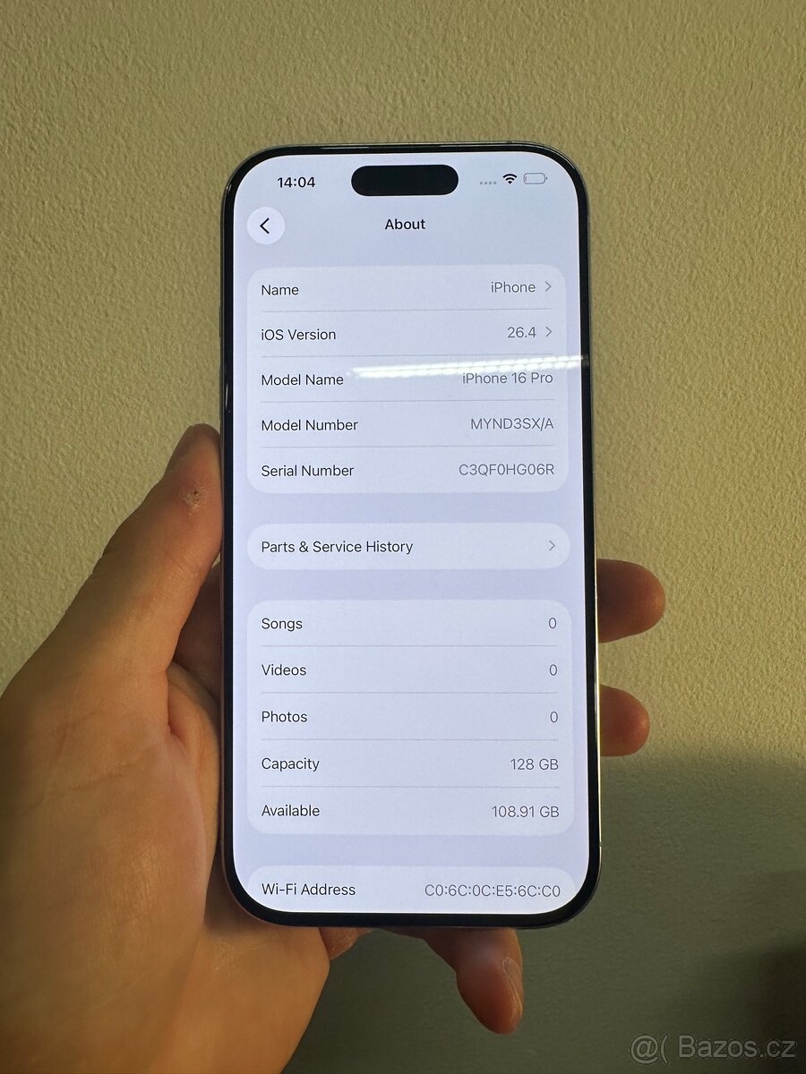 IPhone 16 pro (128gb) - 8