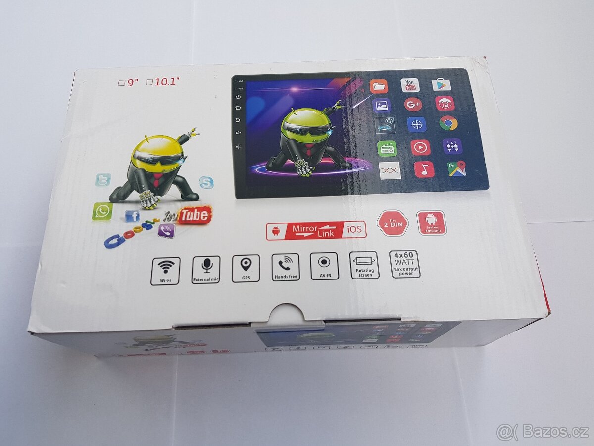 Dotykové 10.1" autorádio Android - 8