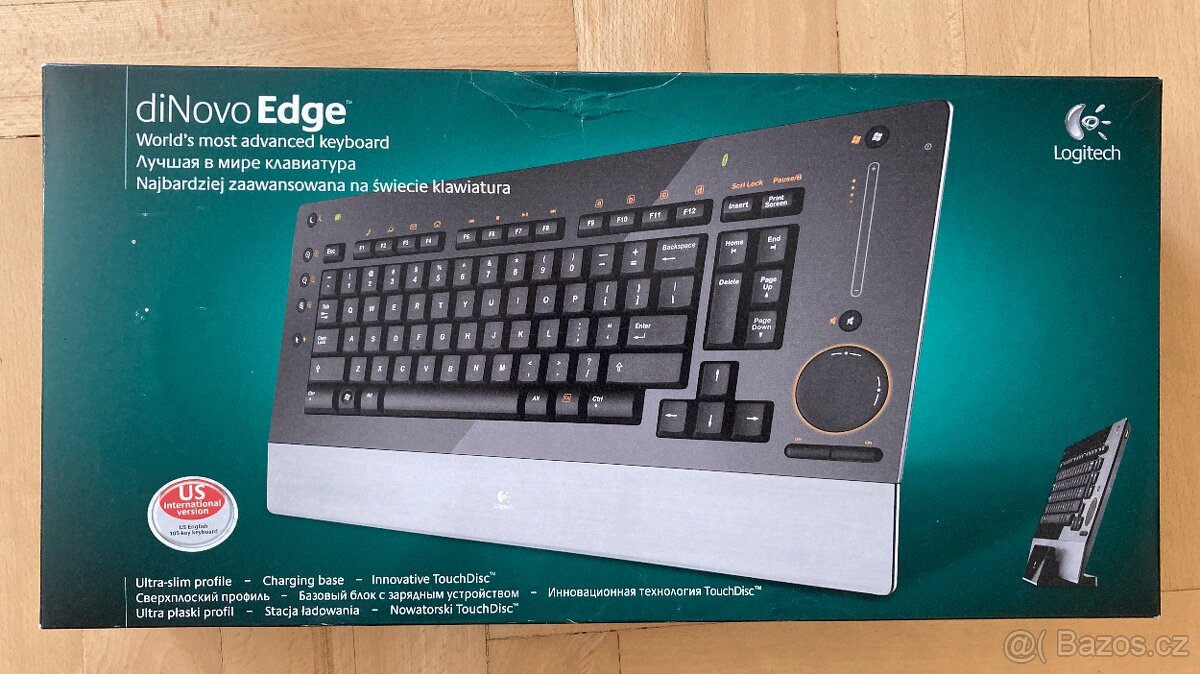 Multimediální klávesnice Logitech diNovo Edge - 8