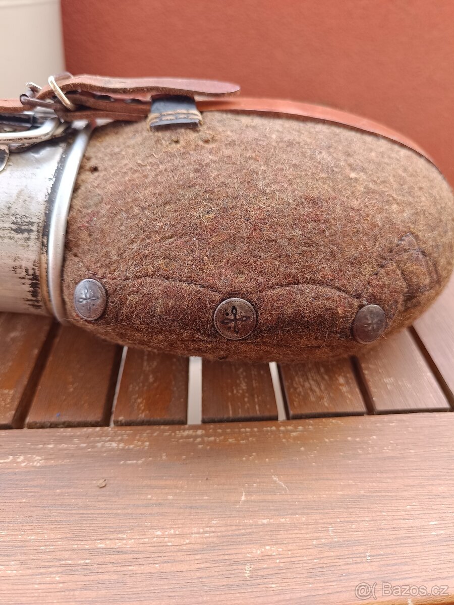 Německá polní láhev M31, Wehrmacht 1939/40, WW2 - 8