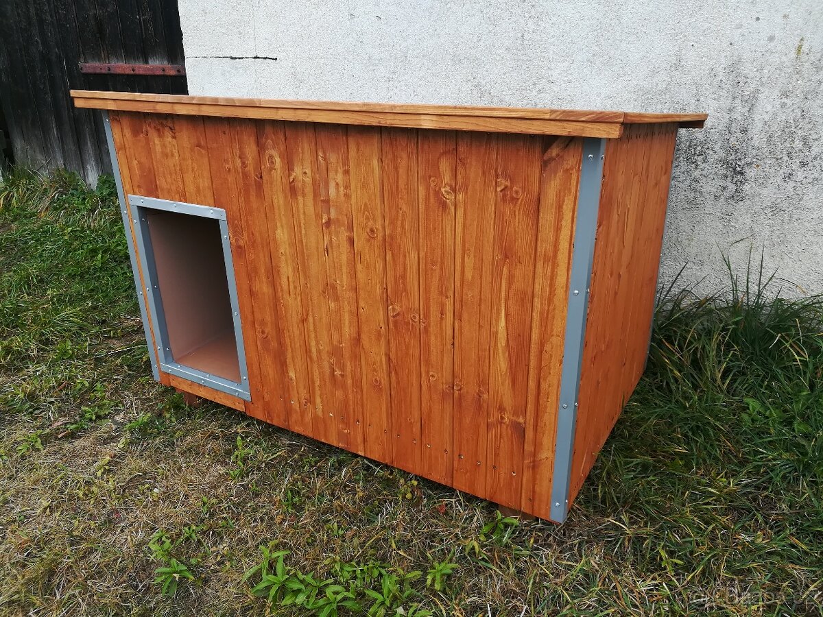 Psí bouda typ CLEAN - Hygienická zateplená bouda pro psa - 8