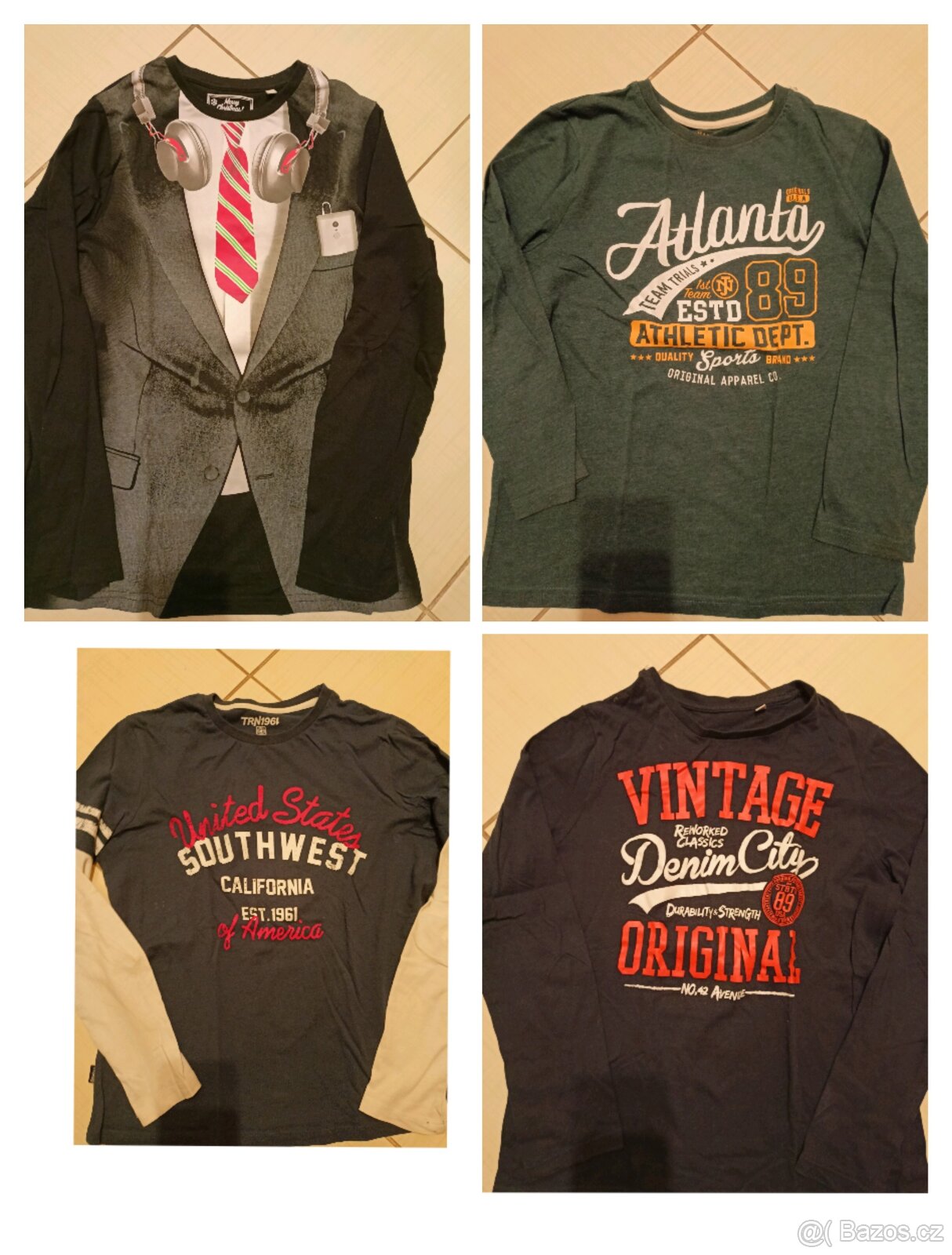 značkové trička, košile,trika under armour 13-15 let 146-152 - 8