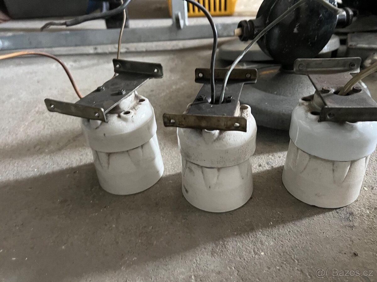 Fabrické lampy 4ks - 8