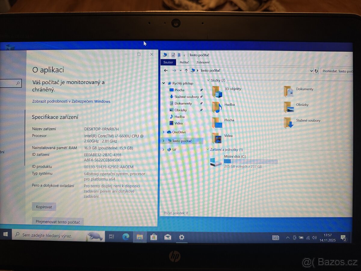 HP EliteBook 840 G3 + dokovací stanice - TOP stav - 8