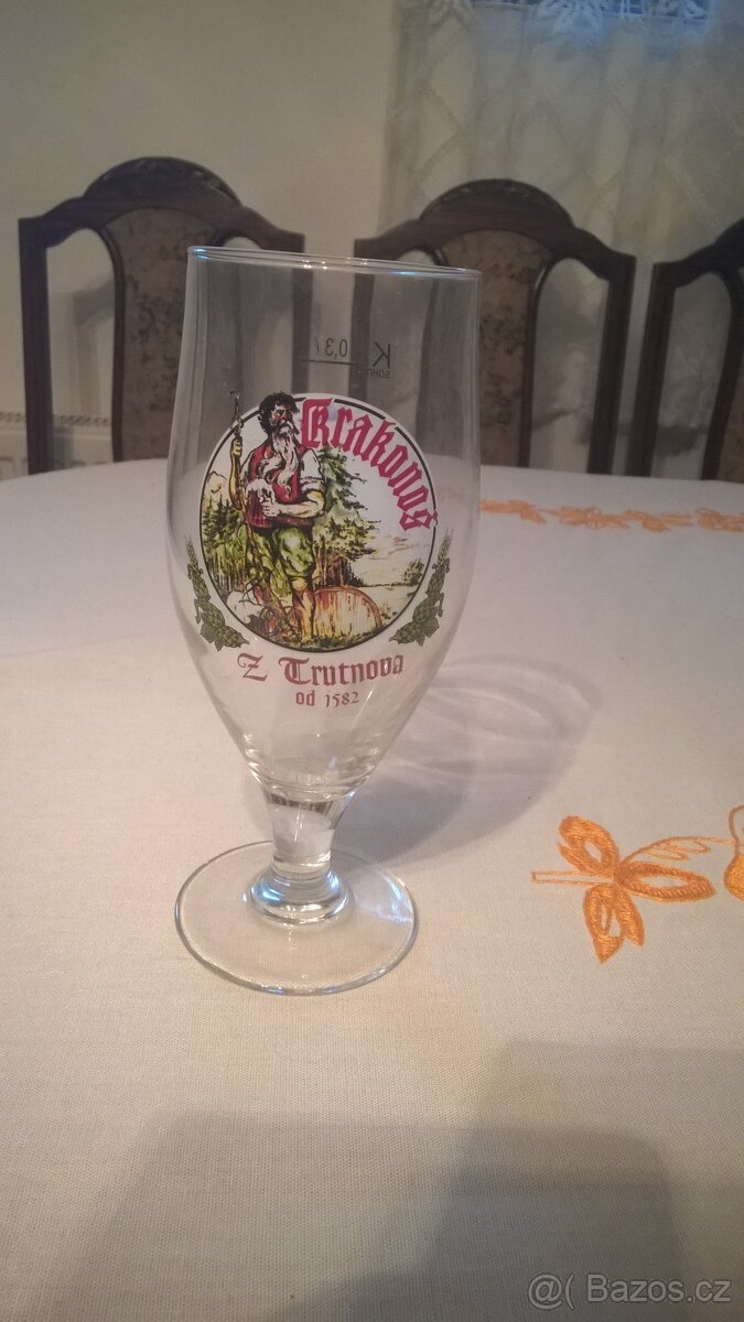 Krakonoš pulitry, sklenice SADY - 8