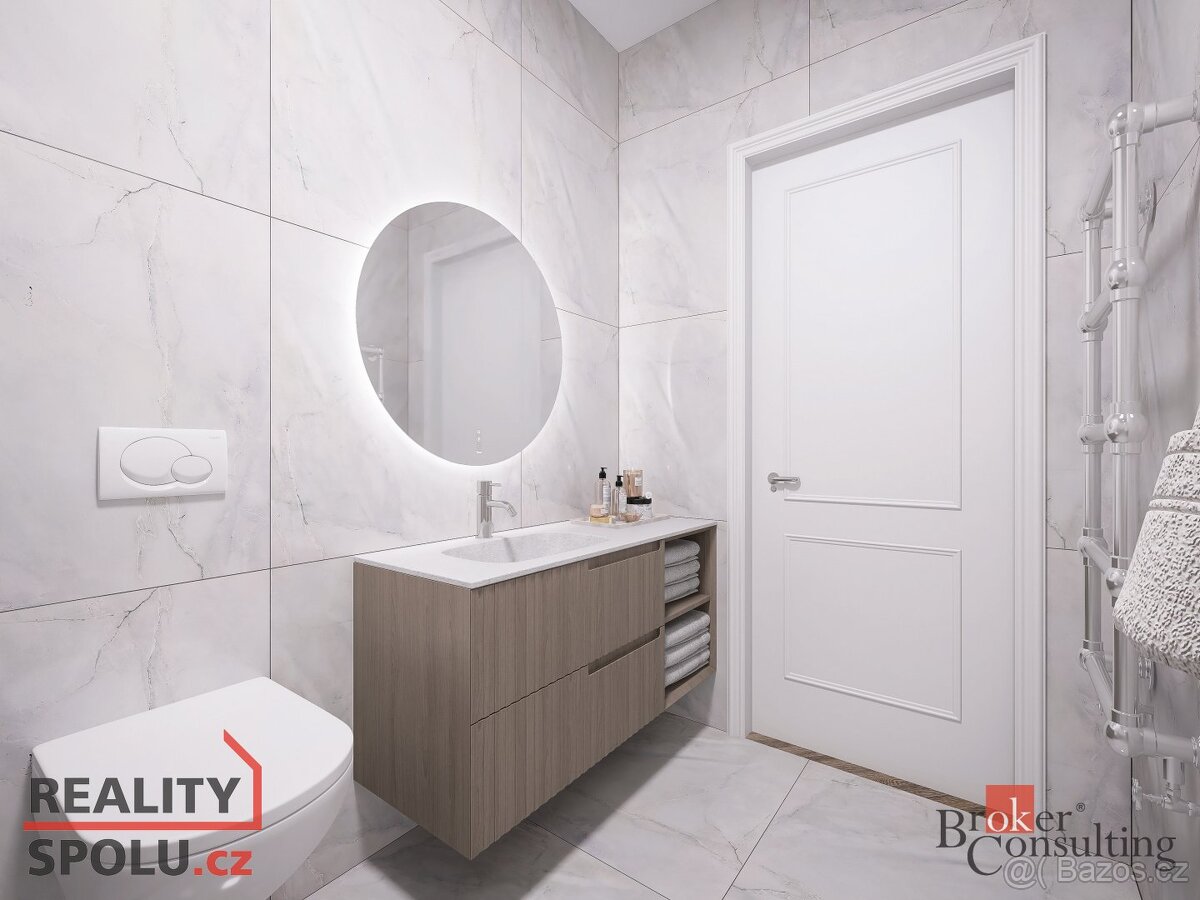 Prodej, byty/3+1, 73.5 m2, Karlínské náměstí 225/8, Karlín, - 8