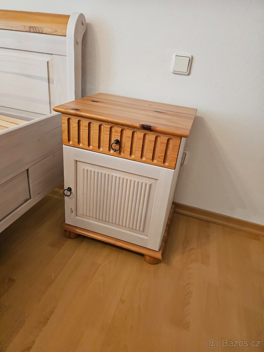 ..Zamluveno..Ložnice Celodřevená postel s úložným prostorem - 8