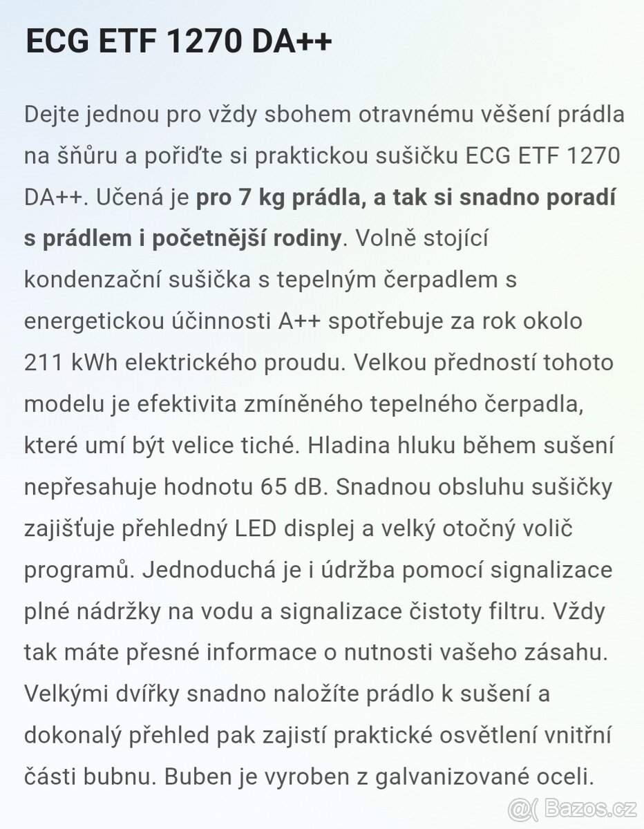 Sušička ECG - 8