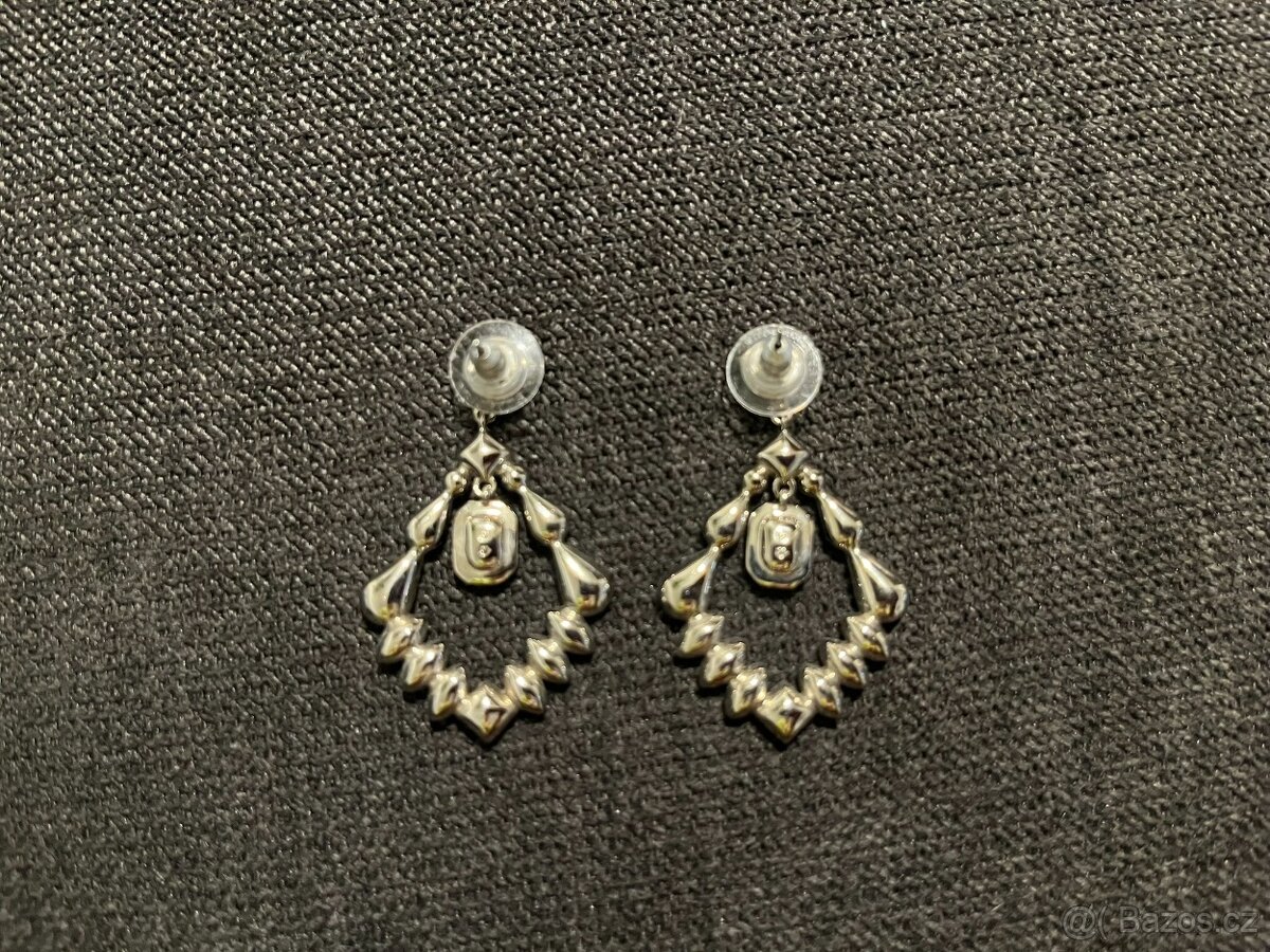 Swarovski originál visací náušnice - 8