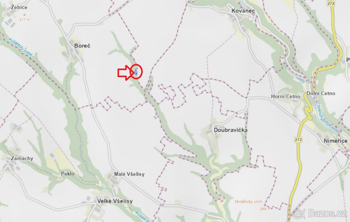 Prodej lesního pozemku k.ú. Boreč - 8