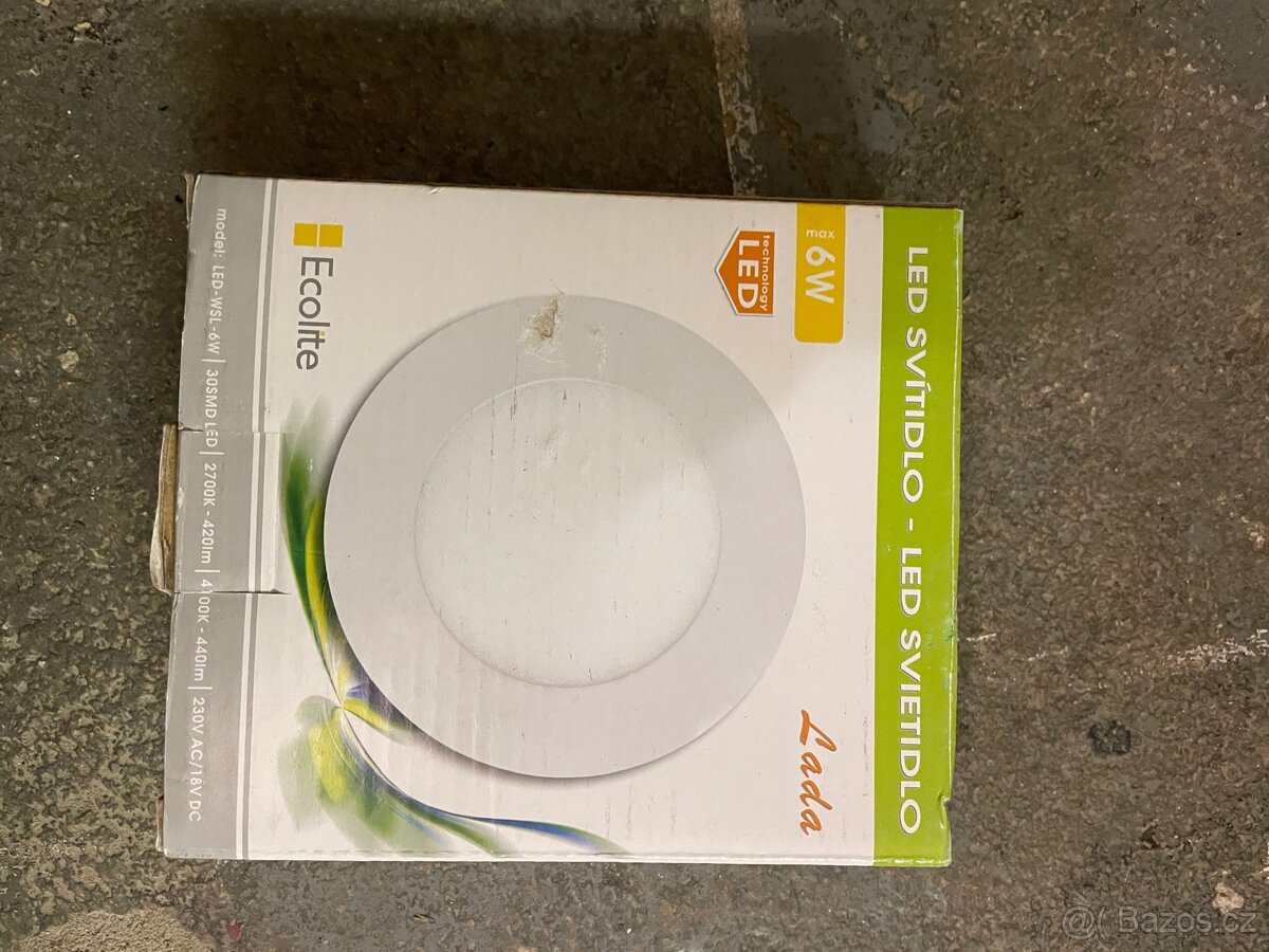 Mix LED zápustných světel - 8