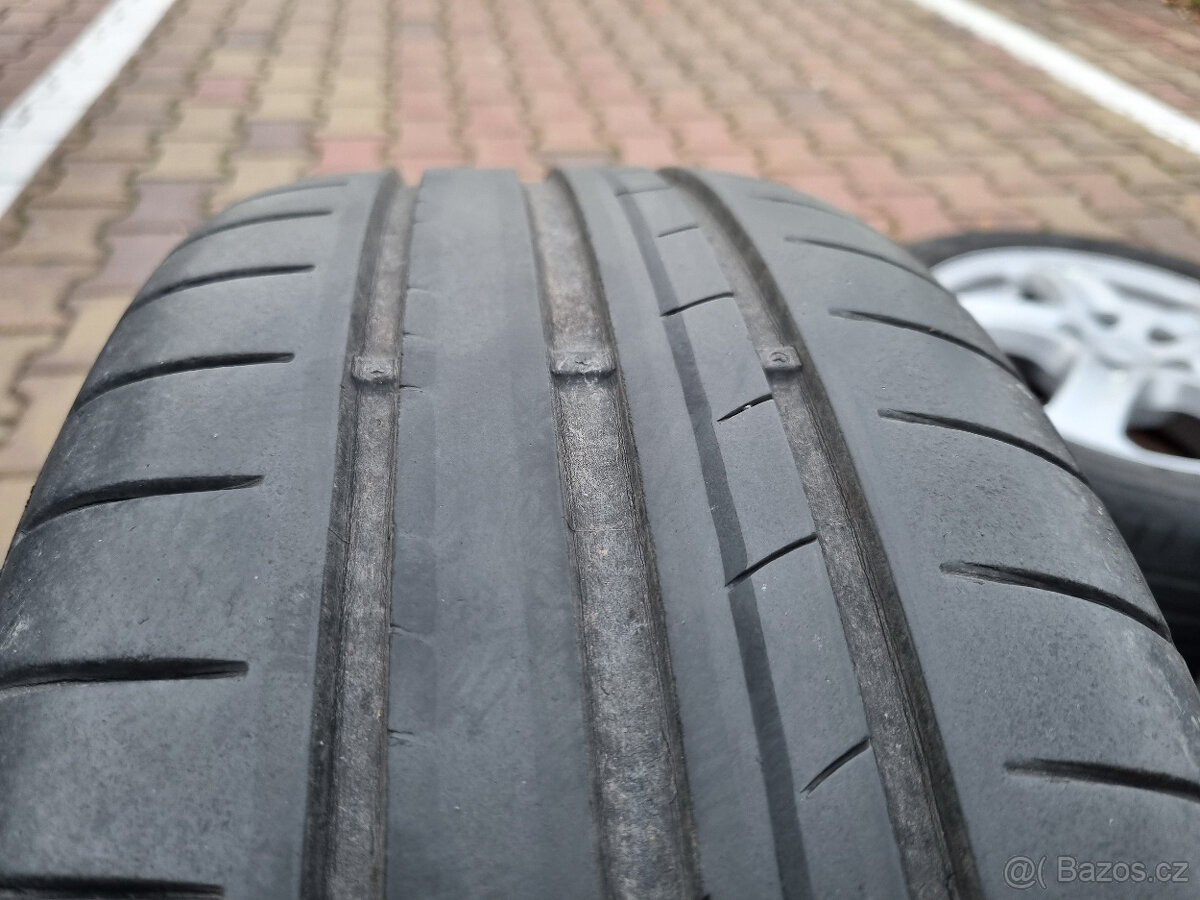 Prodám alu 15 + pneu Dunlop 195/50 - 8