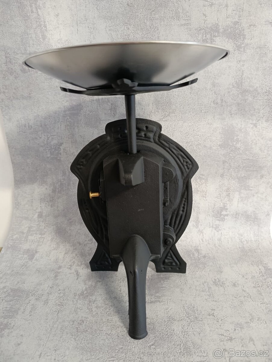 Velmi pěkné 10kg velké jednomiskové váhy po renovaci - 8