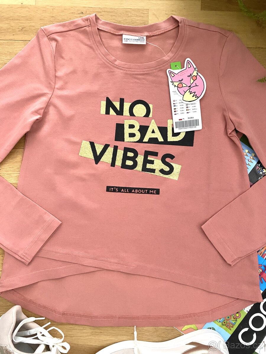 COCCODRILLO NOVÉ luxusní tričko tunika 146 - 8