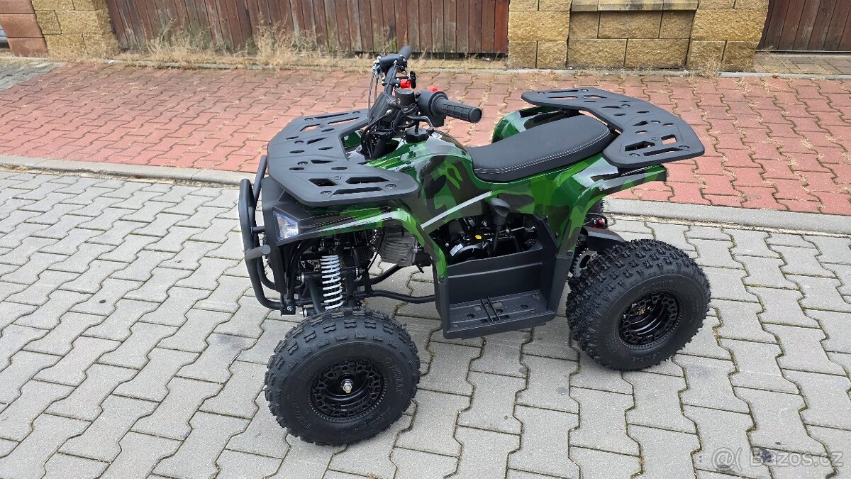 Dětská čtyřtaktní čtyřkolka Explorer 110ccm, 1+1 - 8