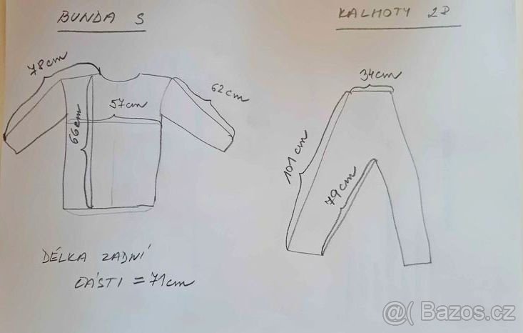 kombinéza + kalhoty komplet - 8
