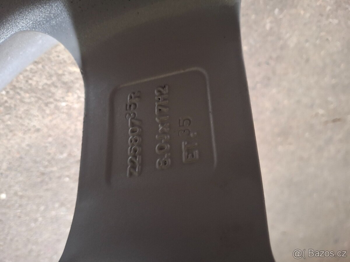 Alu kola R17 rozteč 5x112 - 8