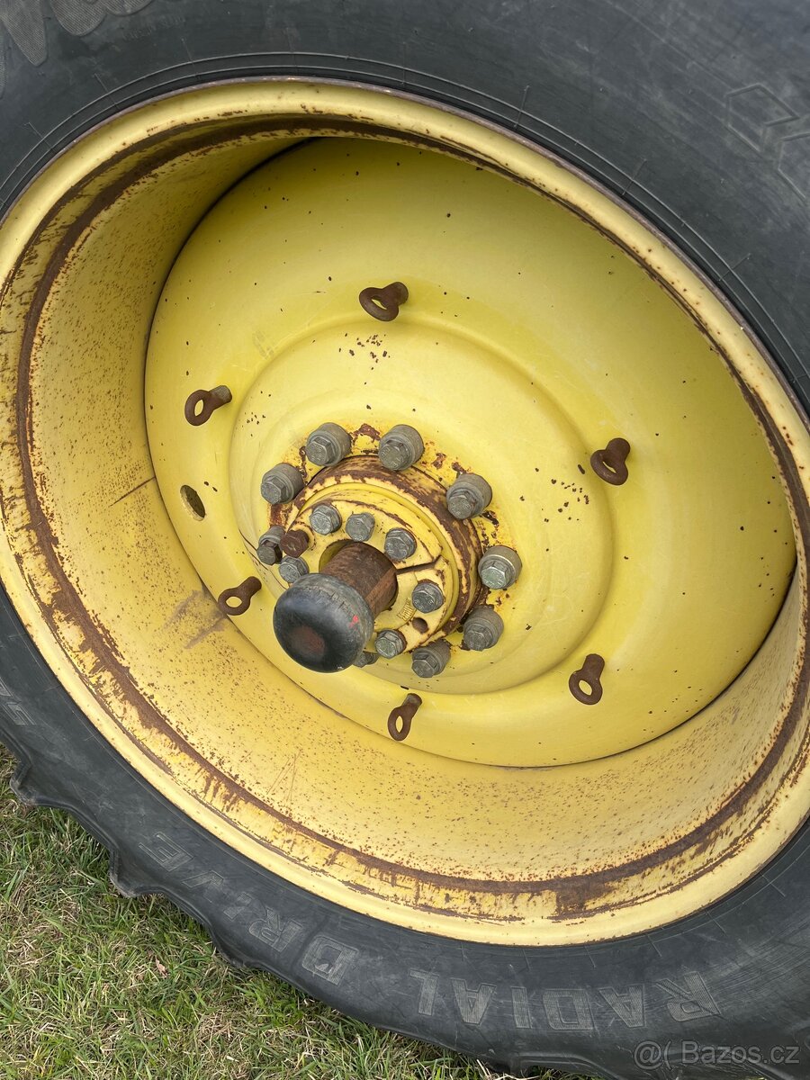 John Deere 7800 + dvoumontáž - 8