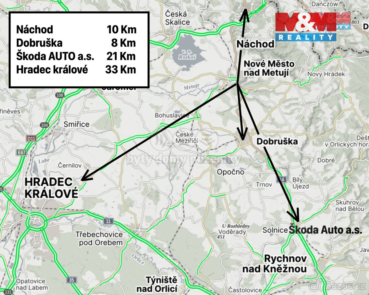 Prodej bytu 3+1 v Novém Městě nad Metují - 8