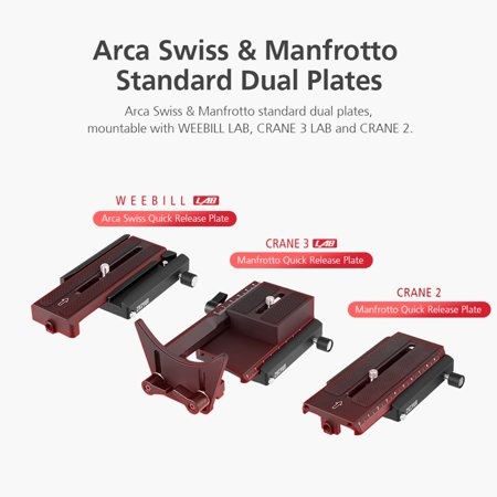 Zhiyun foto video pasek s extra klipem, pro objektivy,3 obal - 8