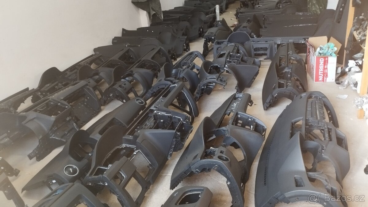 Airbagy, pásy, palubní deska Škoda Kamiq, Scala - 8