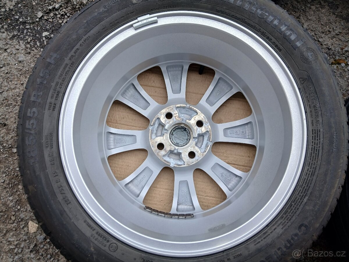 Prodám sadu Orig ALU kol Opel 185/55R15 letní - 8