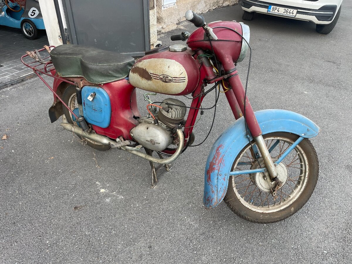 Jawa ČZ 150 rok výroby 1954 - 8