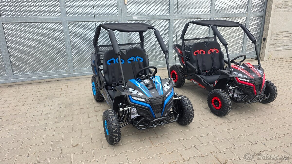 Dětská Buggy Cheetah Mini 163ccm ,variator, 5-10let červená - 8