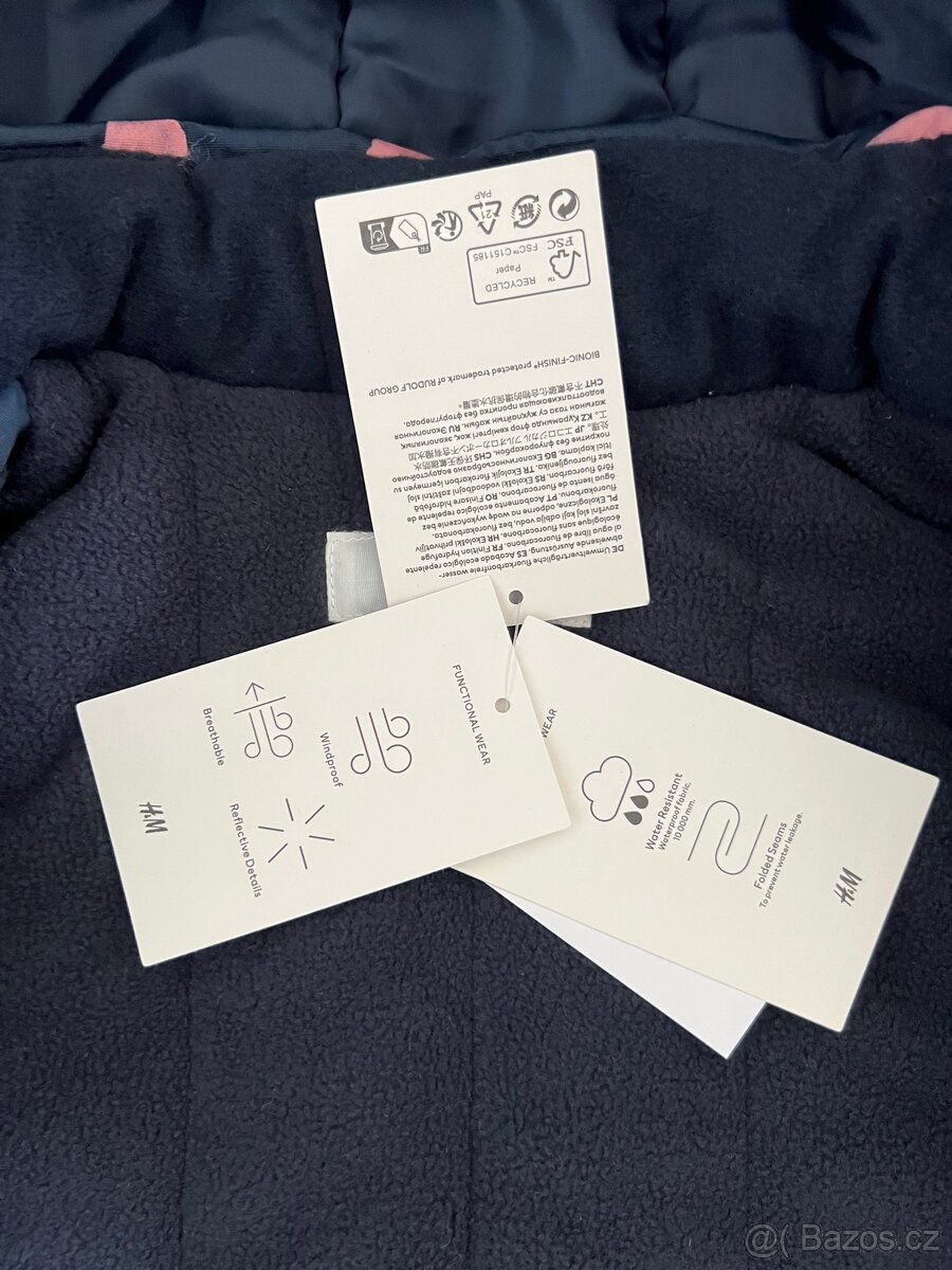 Nová dívčí zimní /lyžařská bunda hm 134 - 8