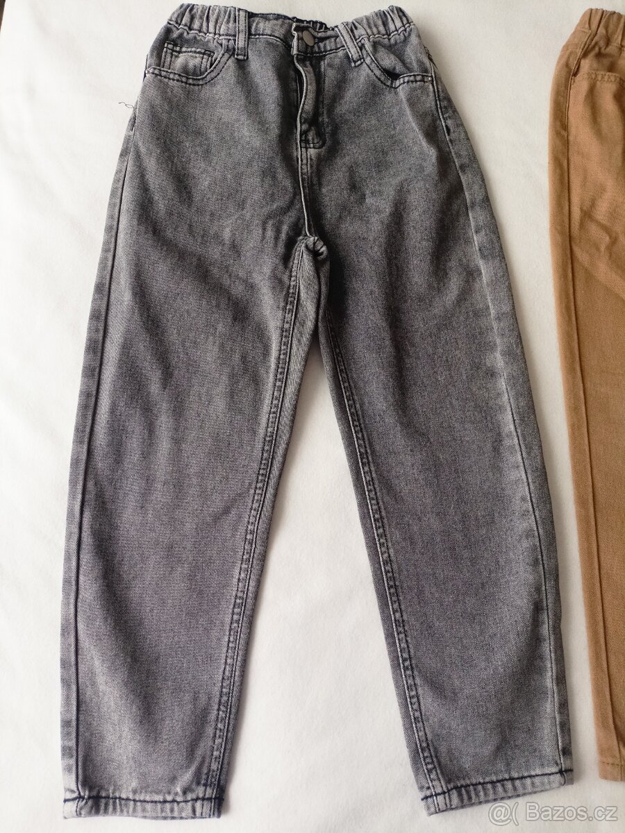 2x dětské džíny, vel.128/134 (8-9 let) - 8