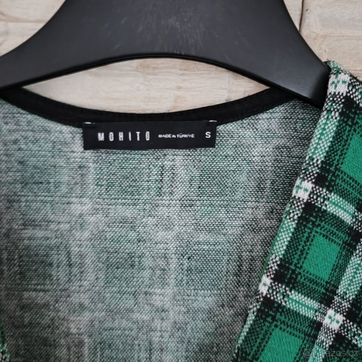 Zelené teplejší šaty mohito S 36 - 8