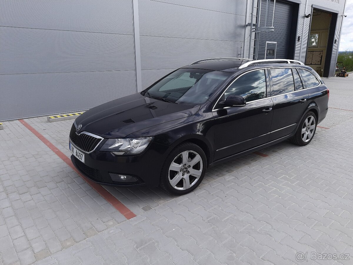 Škoda Superb II combi facelift, 8/2013 - 8