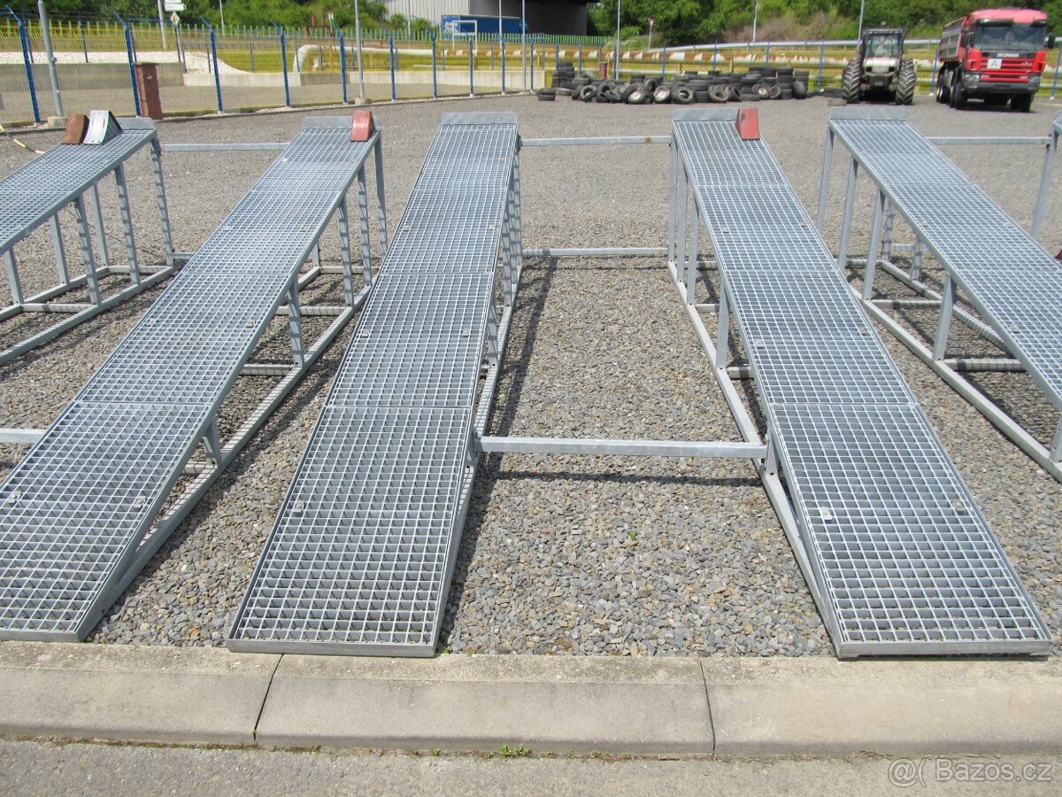 Pozinkované nájezdové rampy - 8