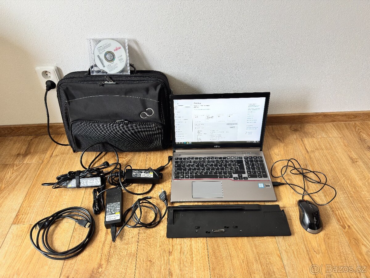 FUJITSU LIFEBOOK E756 s příslušenstvím - 8