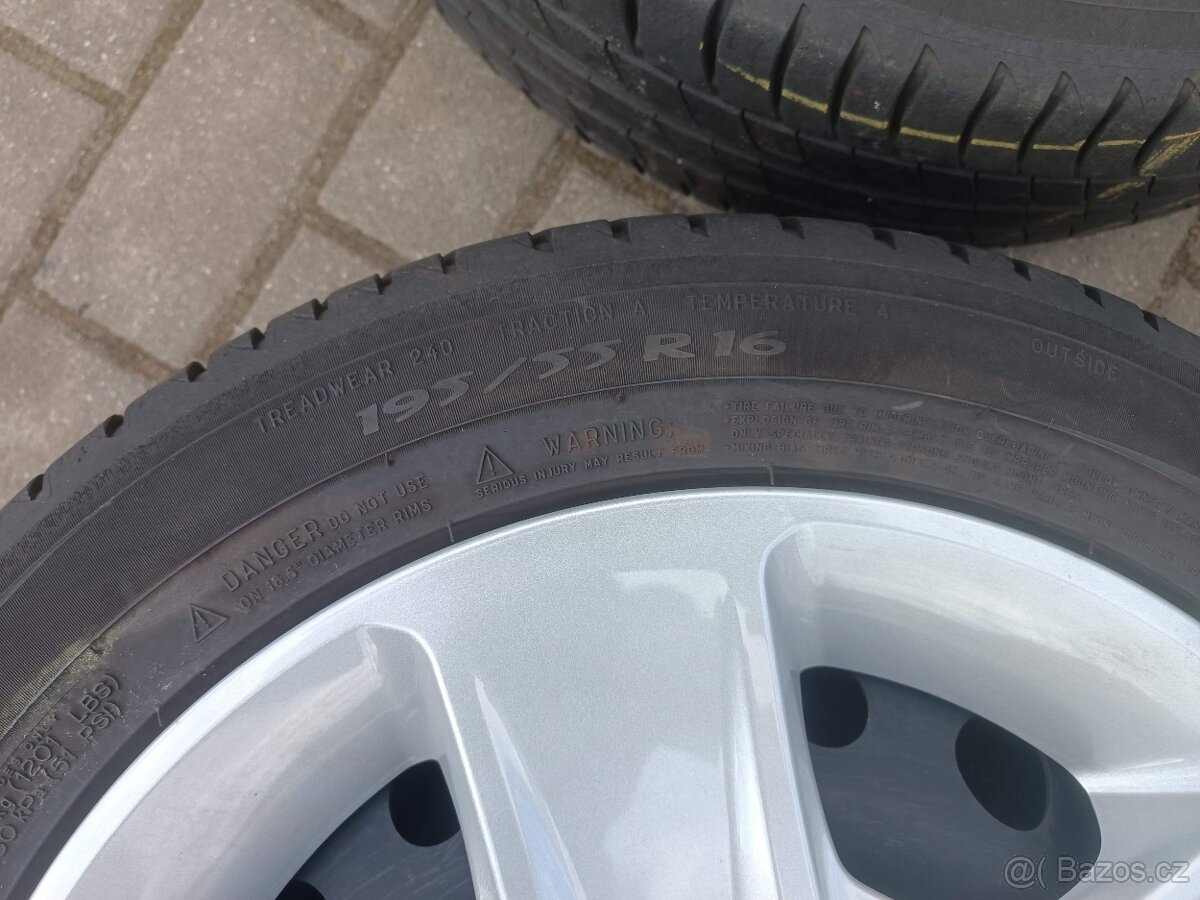 316. Letní sada Ford R16 4x108 TPMS - 8