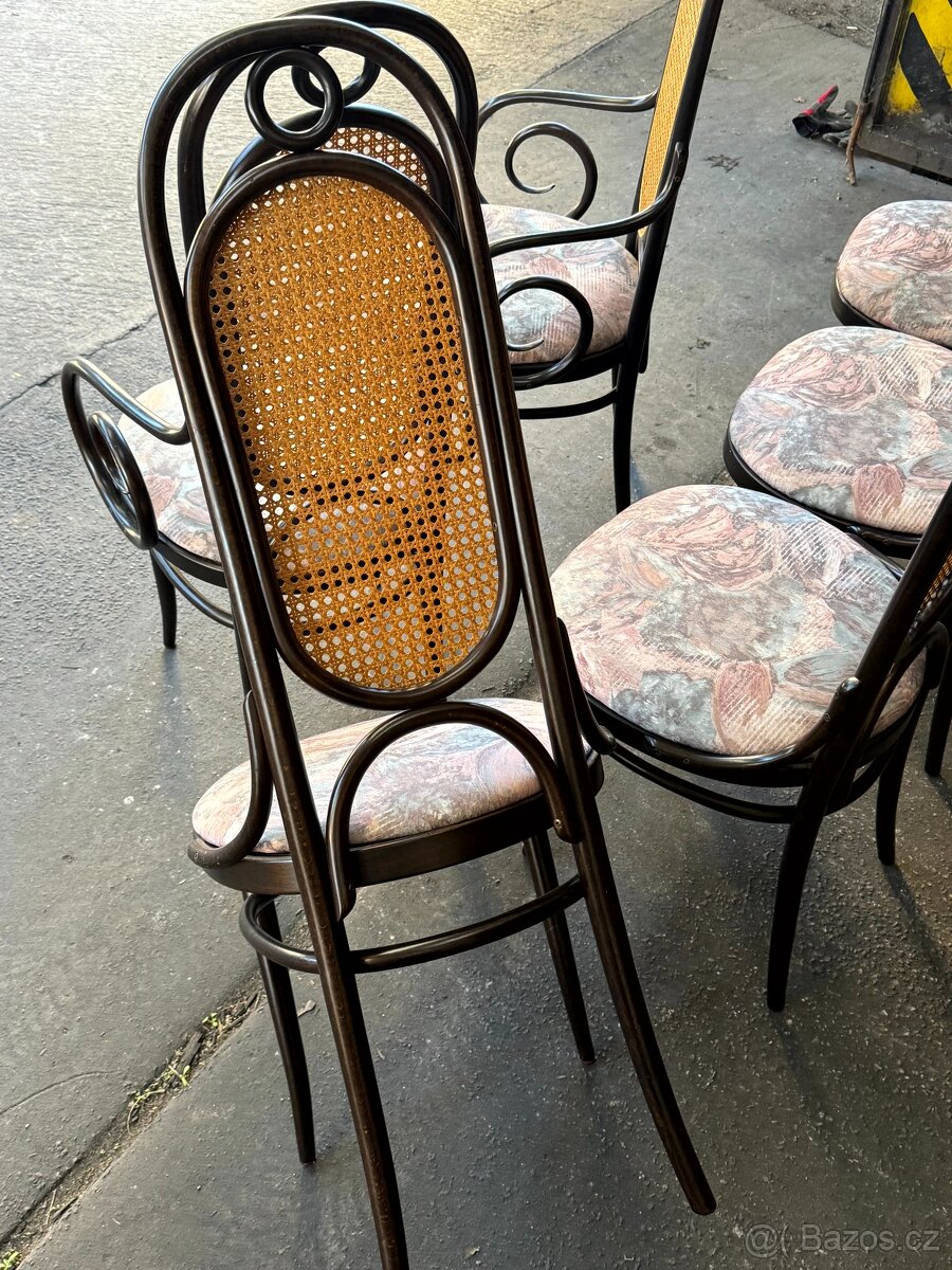 Starožitné židle Thonet (132008) - 8