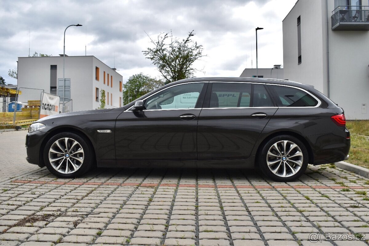 BMW 530d F11/2016/190kW/Luxury/1.majitel/ČR/head-up/kůže - 8