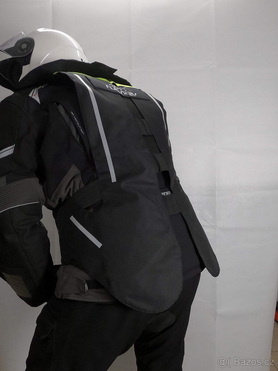 Airbag vesta černá se sponou - 8