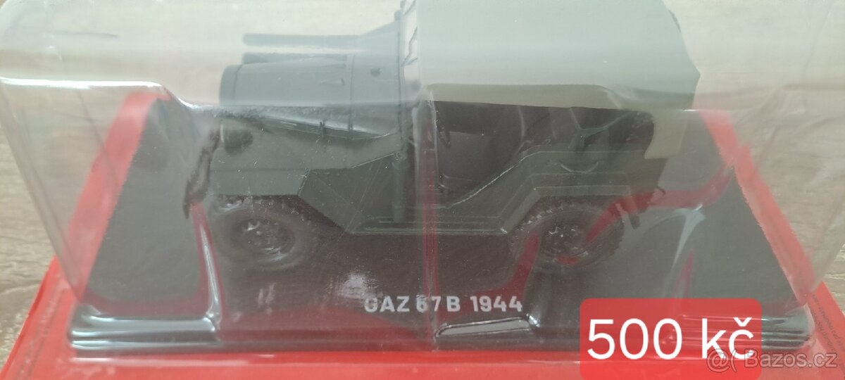 Modely autíček v měřítku 1:24 ceny na fotografii - 8