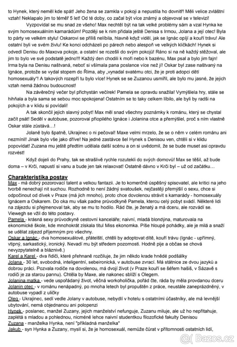 Maturitní otázky - čeština - 8