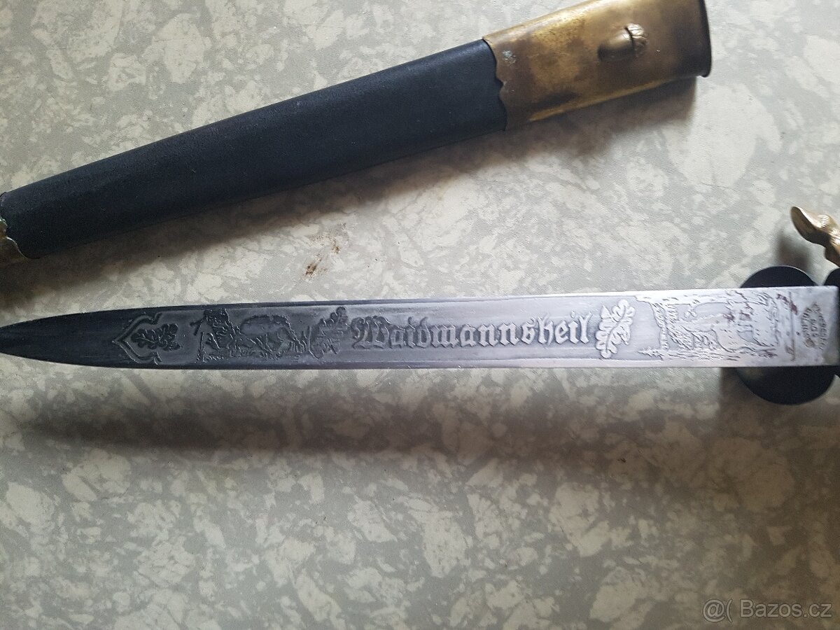 Císařský německý lovecký tesák - 8