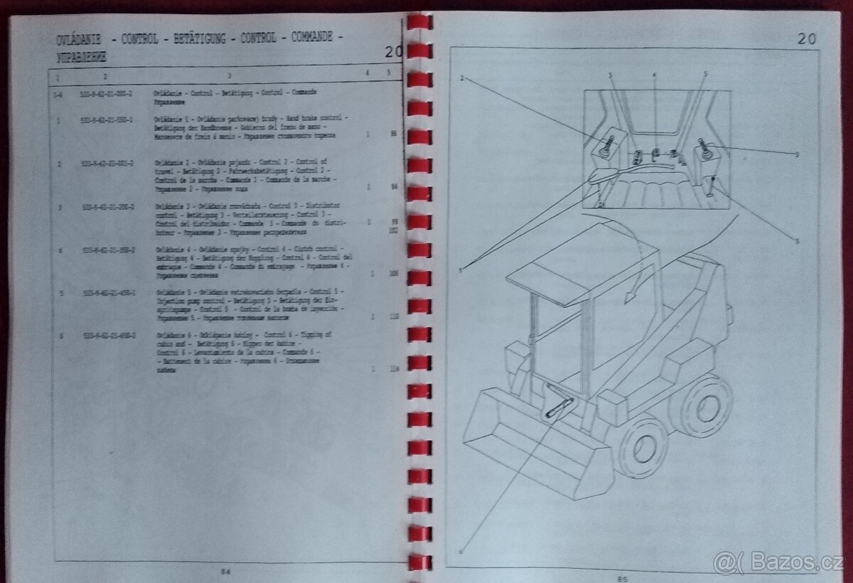 UNC - 061 - KATALOG NÁHRADNÍCH DÍLŮ - 8