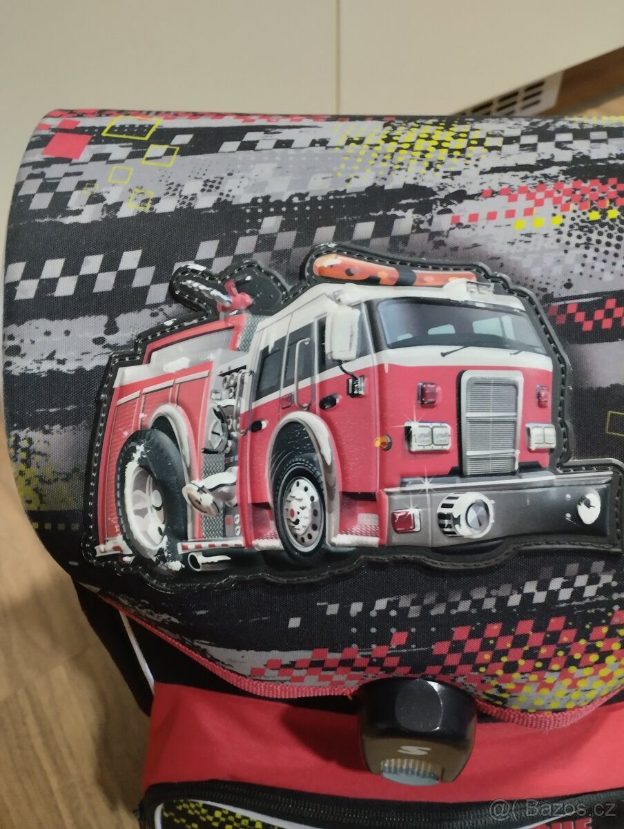 Školní aktovka Stil hasičské auto - 8