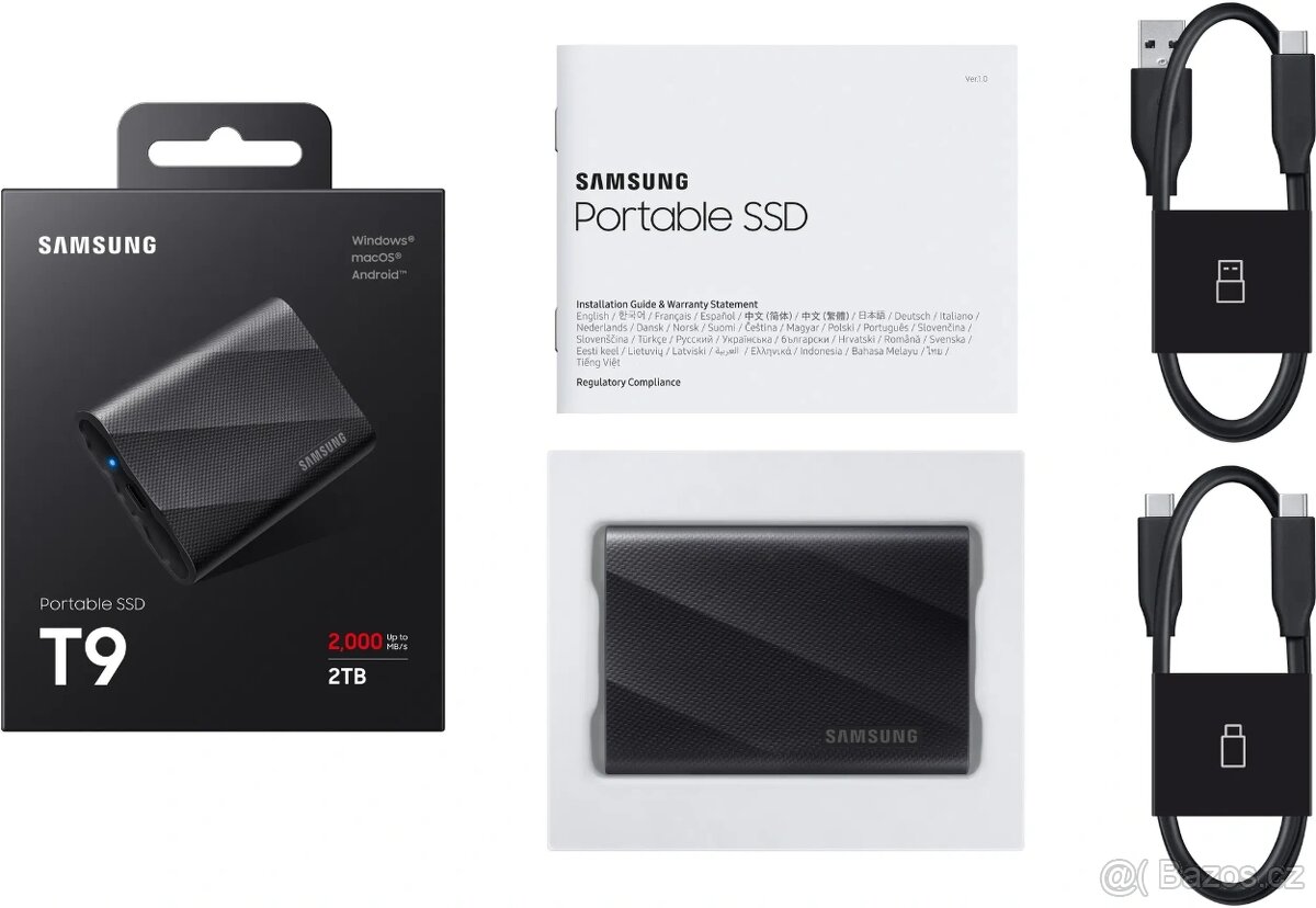 Samsung Portable SSD T9 2TB, 25% sleva, disk, externi - 8