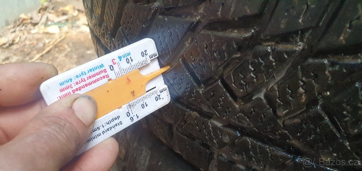 205/60 R16 - Sada ZIMNÍCH PNEU. Continental. Brno - 8