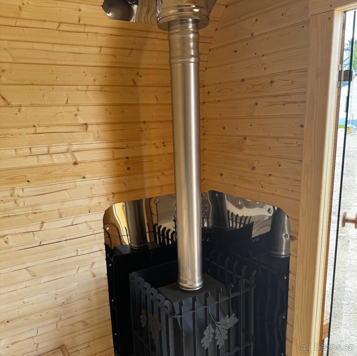 Zahradní sauna QUADRO 240cm 2QL (AZS-ENGINEERING) - 8