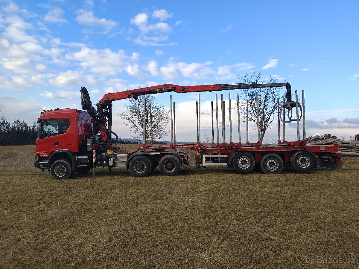 Lesovůz Scania G500 XT 6x6 - 8
