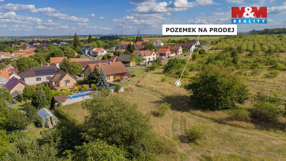 Prodej pozemku k bydlení, 1974 m², Chrást - 8