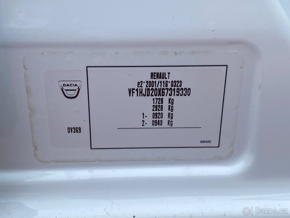 DACIA DUSTER DPH 1.0 benzin - 8