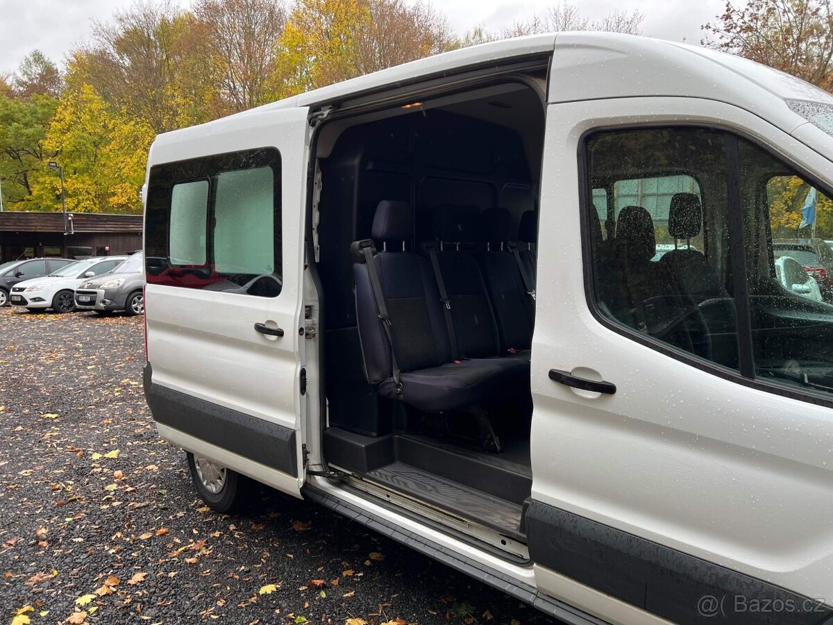 Ford Transit L3 2.2TDCI 92kW 7 míst tažné DPH STK 10/27 - 8